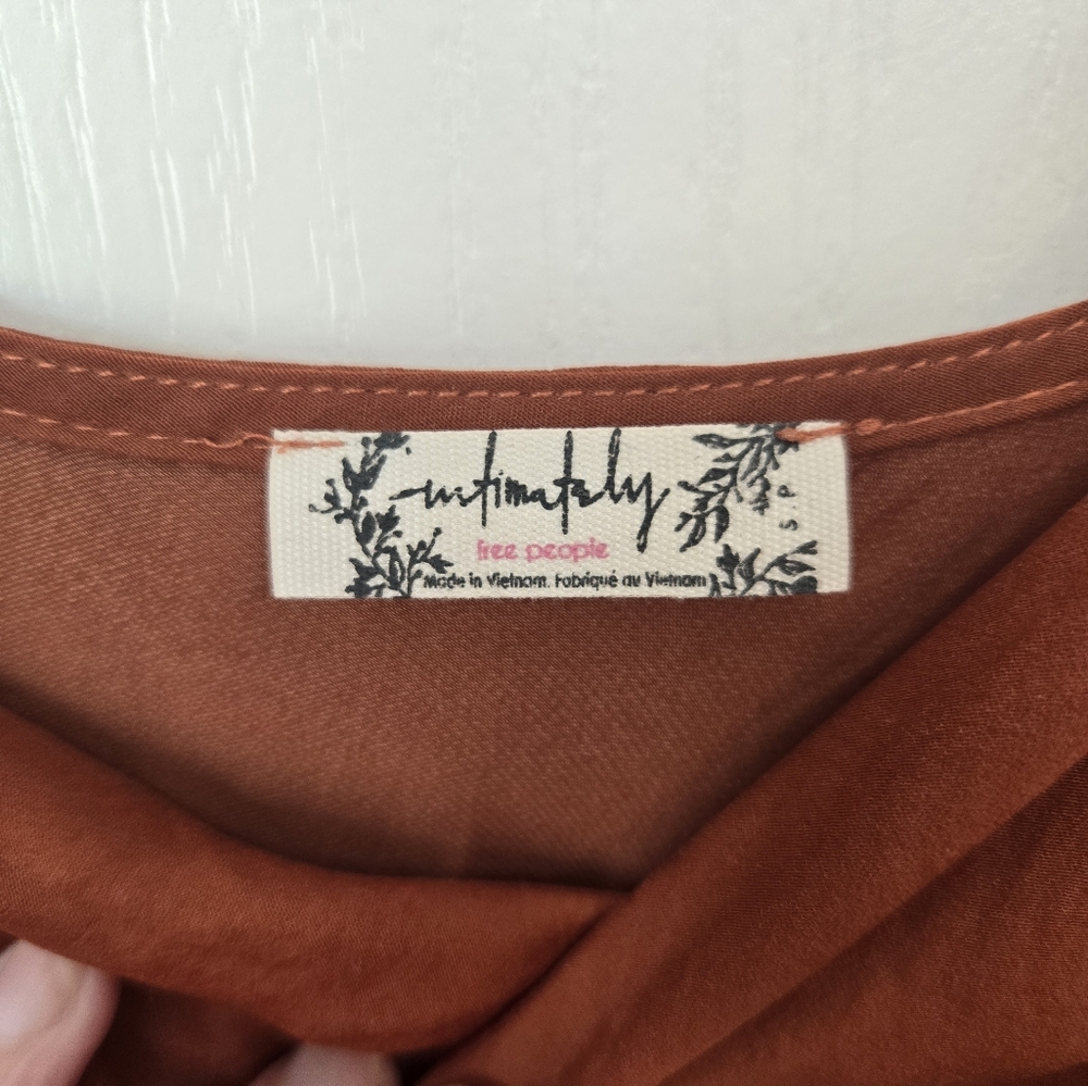 Free People Satin Slip Dress - Picture 11 of 11